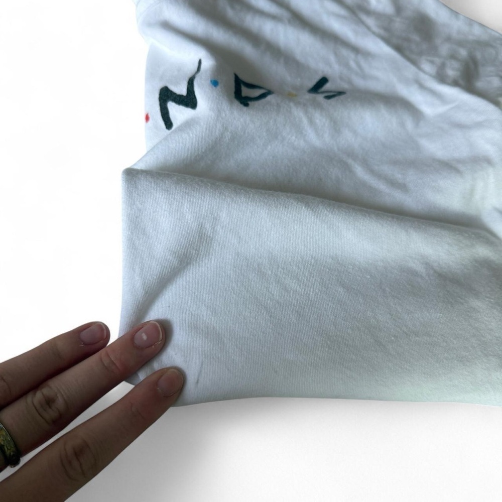 FRIENDS White Tee with Black Logo - Picture 4 of 5